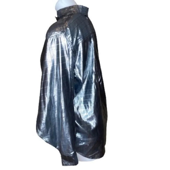 Bila metallic windowpane blouse - Picture 3 of 6